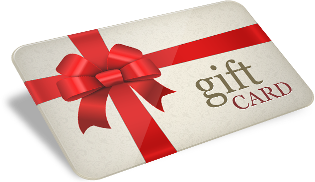 Gift card png images